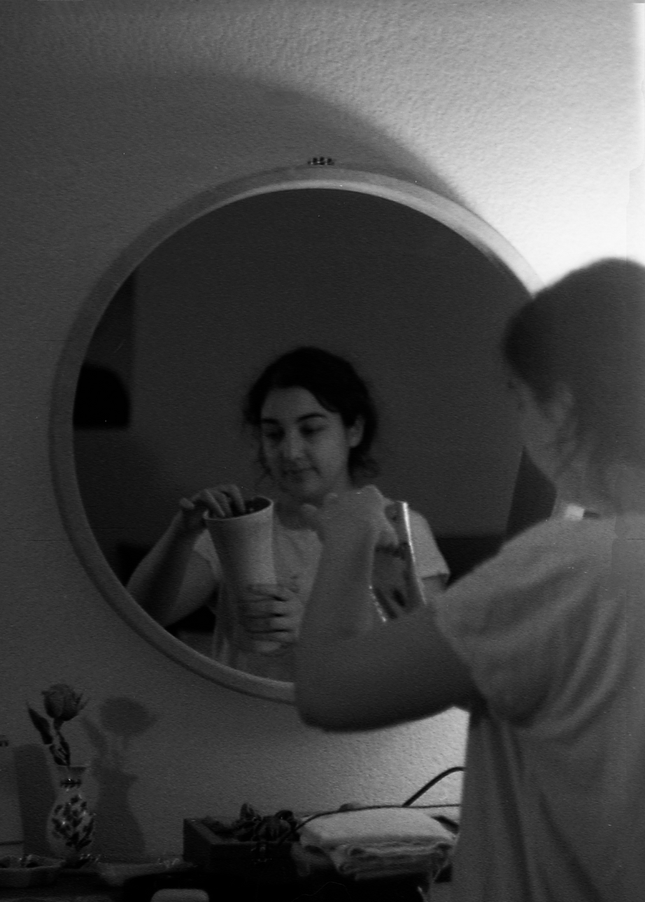 Mom's Vase. October 2023. Analog Photography. Dimensions Unknown