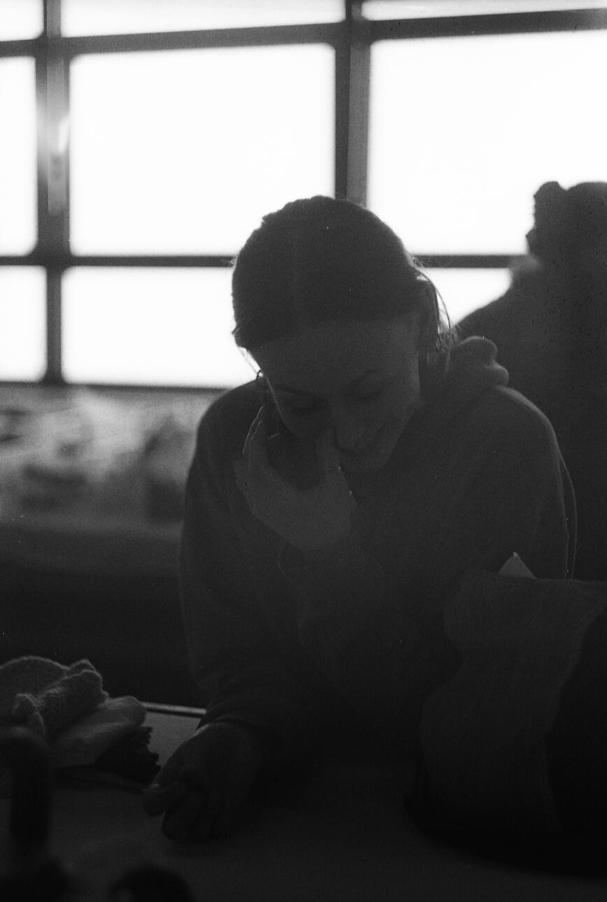 Chase. December 2023. Analog Photography. Dimensions Unknown