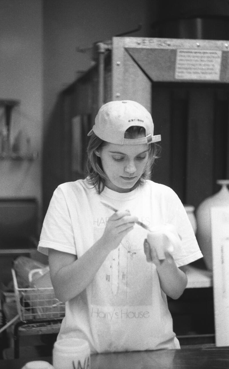 Ava. December 2023. Analog Photography. Dimensions Unknown