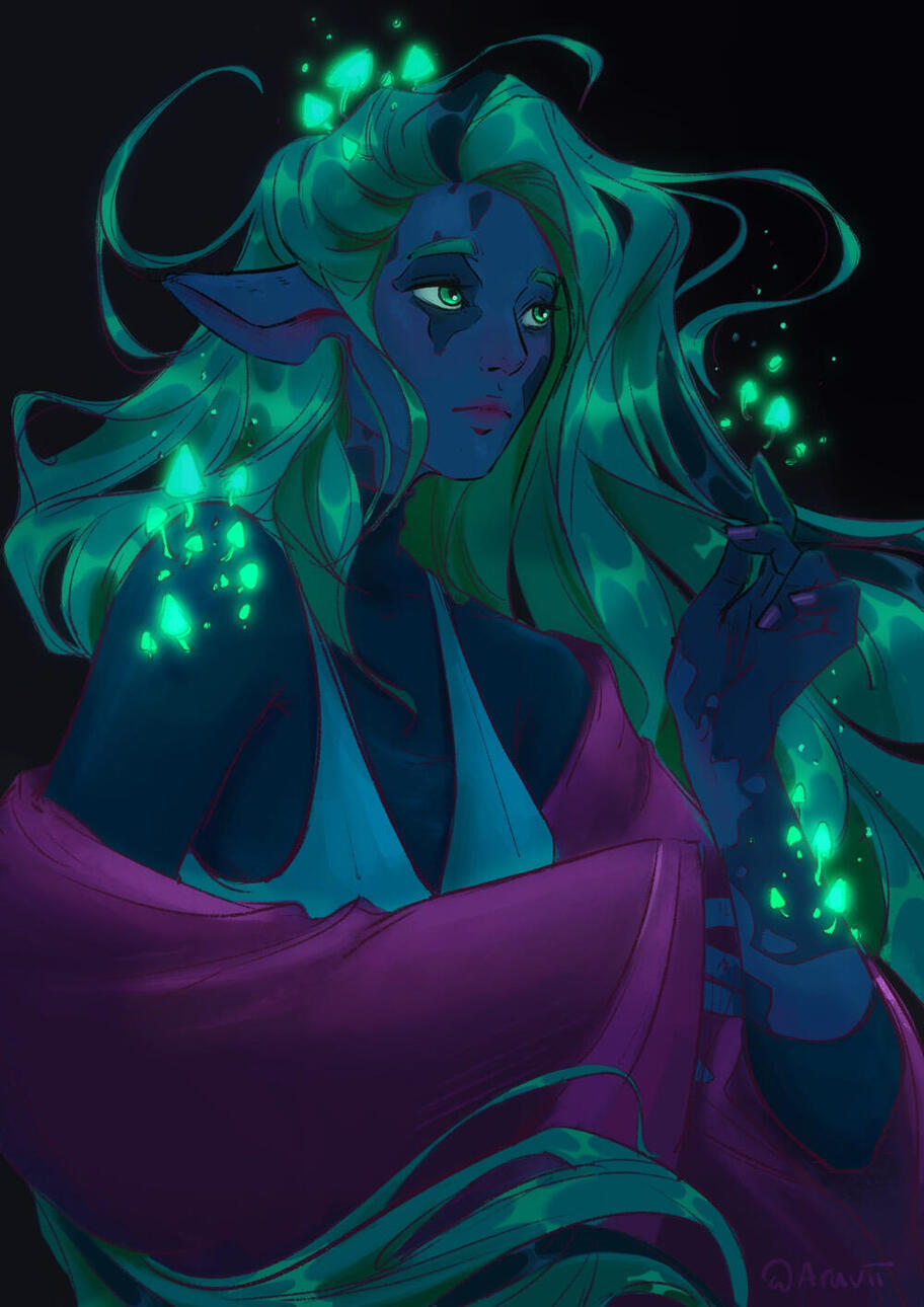 Sy, 2023, Procreate, 11&quot; x 17&quot;